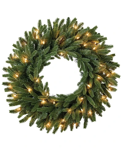 Balsam 26" Hill Fraser Fir Pre-Lit Wreath