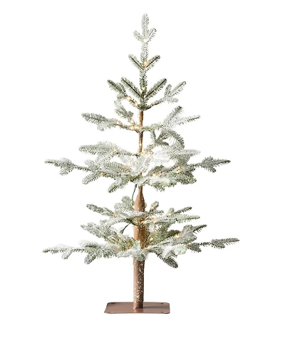 Balsam Hill 3 ft Frosted Alpine Balsam Fir Pre-Lit Tabletop Tree