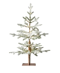 Balsam Hill 3 ft Frosted Alpine Balsam Fir Pre-Lit Tabletop Tree