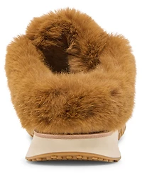 Dolce Vita Women's Izzey Plush Cozy Retro Slides Sneakers