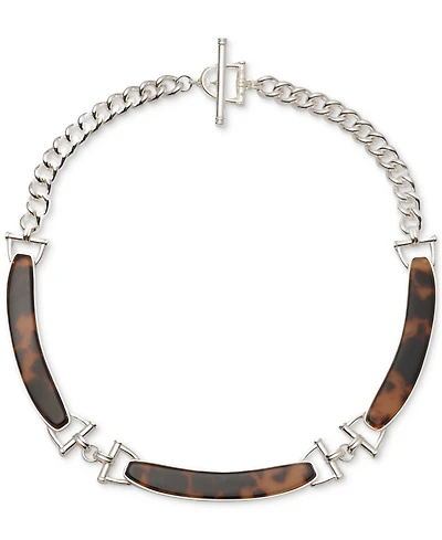 Lauren Ralph Lauren Tortoise Collar Necklace, 16"