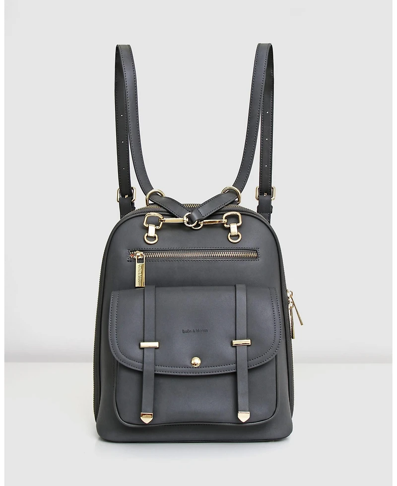 Belle & Bloom 5th Ave Leather Backpack