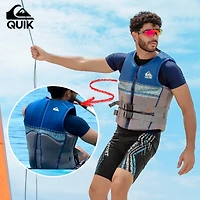Quiksilver Men's Life Vest, Uscg Approved Pfd, Evoprene Cga Life Jacket