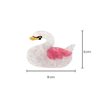 Marble Swan Hair Claw Clip By Adina Eden