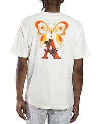 All Good Things Are Welcome Here Men's Palm Fly Graphic T-Shirt
