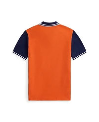 Polo Ralph Lauren Big Boys Triple Pony Cotton Mesh Shirt
