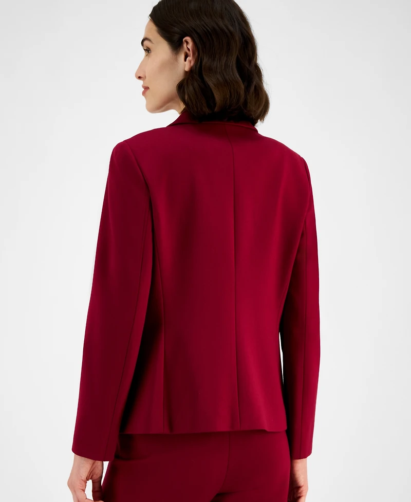 Anne Klein Women's Embellished One-Button Blazer