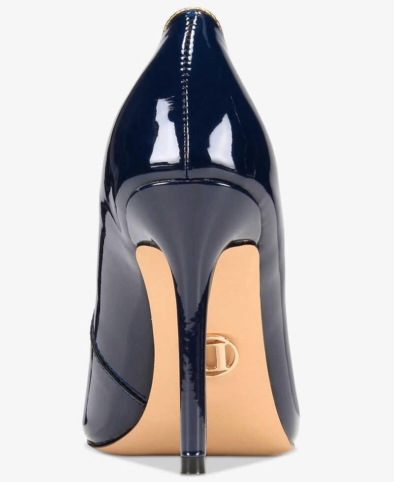 Things Ii Come Women's Soho Luxurious Crystal Double Bow Pumps