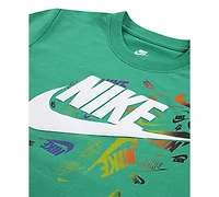 Nike Club Little Boys Logo-Graphic Short-Sleeve T-Shirt