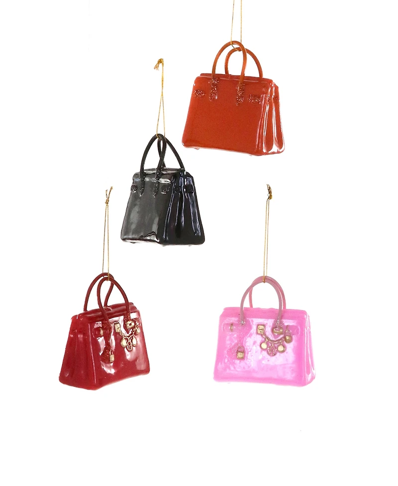 Cody Foster & Co. Luxury Bag Glass Ornament