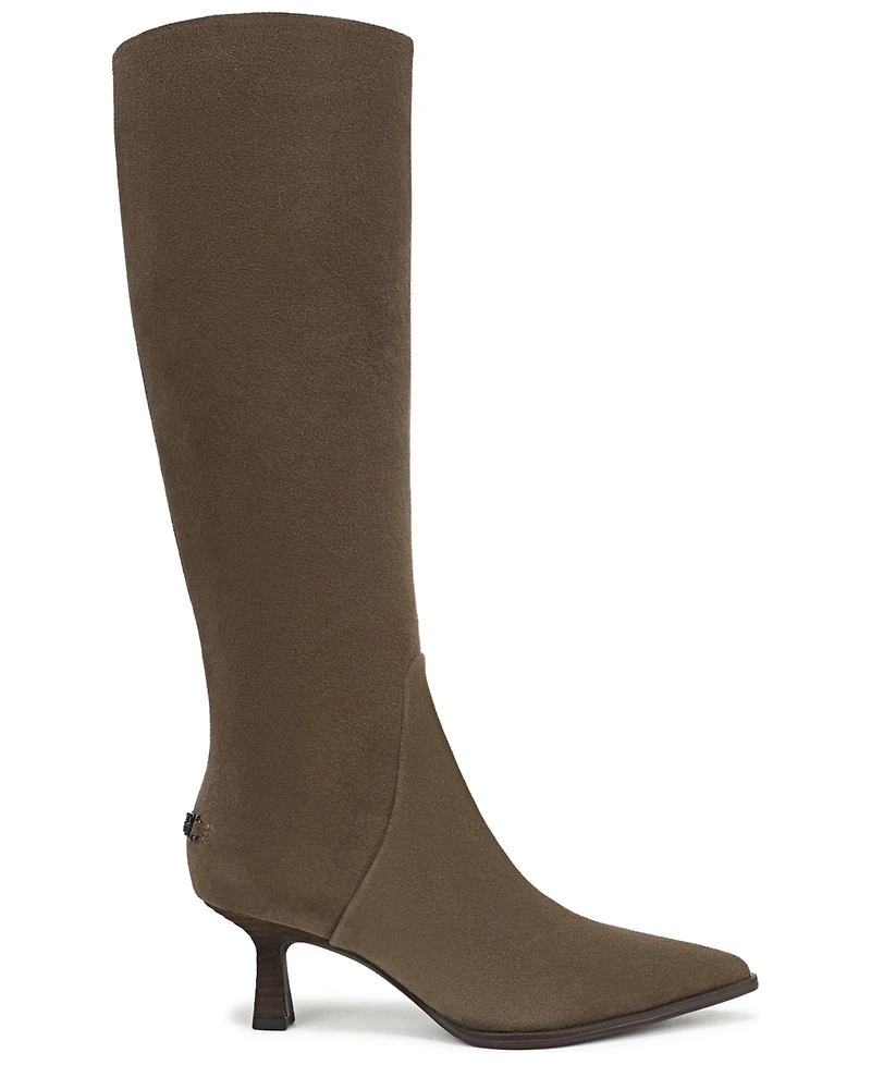 Circus Ny by Sam Edelman Women's Yulia Wide-Calf Kitten-Heel Dress Boots
