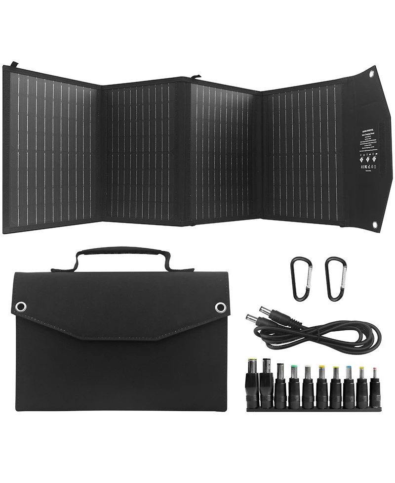 Portable Power Station: 100W, 155Wh/42000mAh & 40W Solar Panel - Combo