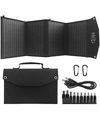 Portable Power Station: 100W, 155Wh/42000mAh & 40W Solar Panel - Combo