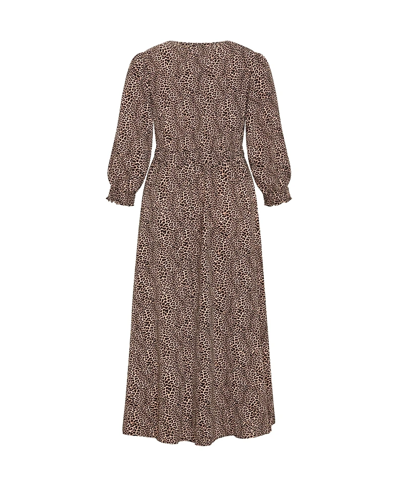 City Chic Women's Jessie Print Maxi Dress