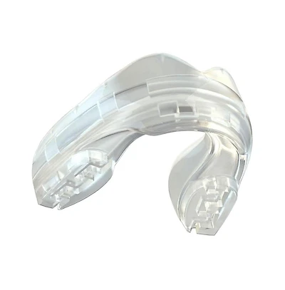 SafeJawz Ortho Protective Sports Mouth Guard for Braces with Case Boxing, Basketball, Lacrosse, Football, Mma, Hockey - Ice Pink