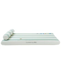 Sunnylife Luxe Lilo: Green Stripe