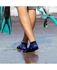 Seavenger SeaSnug Low Cut Beach Socks for All Beach and Sand Activities - Black / 2XL