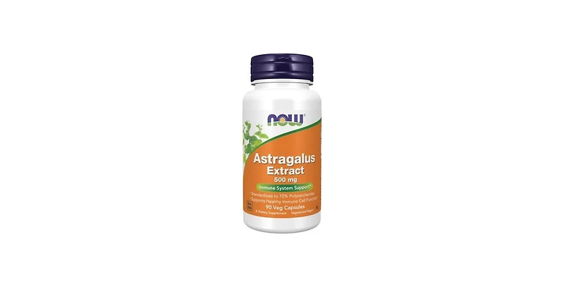 Now Foods Astragalus, 500 mg, 90 Vcaps