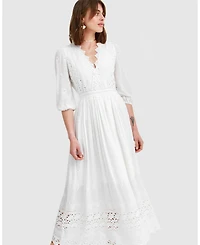 Belle & Bloom Women's All Eyes On Me Midi Dress