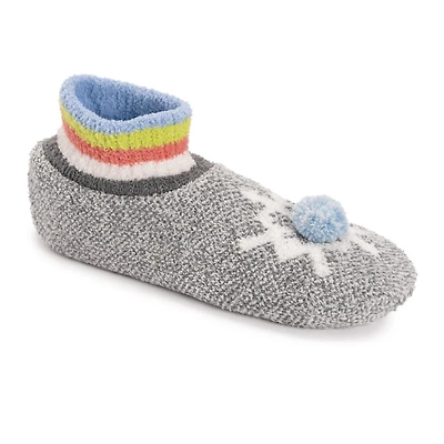 Muk Luks Women's Cozy Ribbed Cuff Booties