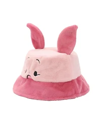 Winnie the Pooh Men's Piglet Pink Short Faux Fur Bucket Hat