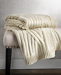Charter Club Sweater-Knit Throw, 50" x 60", Macy's Exclusive
