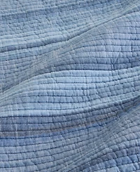 Charter Club Textured Yarn Dye 3-Pc. Quilt Set, Full/Queen, Macy's Exclusive
