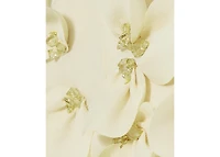 Amri Women's Off-The-Shoulder Floral Embellished Flary Gown