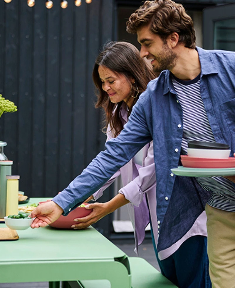 Mepal Silueta 4-Pc. Medium Serving Bowl Set, Service for 4