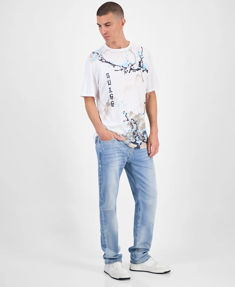 Guess Men's Japan Graphic T-Shirt