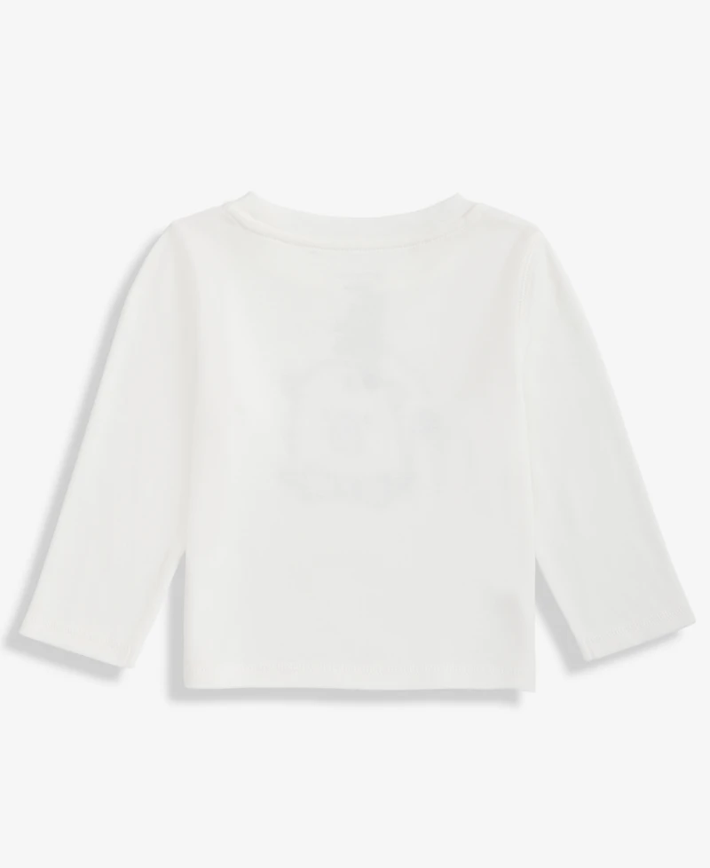 First Impressions Baby Boys Long-Sleeve Bear Graphic T-Shirt, Macy's Exclusive