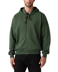 Levi's Men's Relaxed Fit Cropped Full-Zip Hoodie