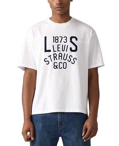Levi's Men's Lockwood Practice Relaxed Fit Short Sleeve Crewneck Logo Graphic T-Shirt