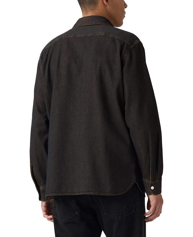 Levi's Men's Relaxed Fit Long Sleeve Button Front Worker Shirt