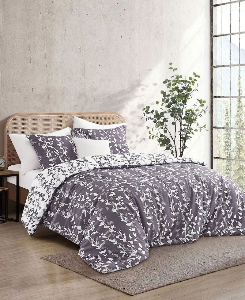 Stratford Park Millie Leaves -Pc. Comforter Set