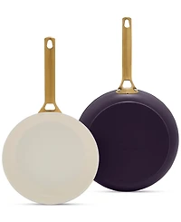 GreenPan Reserve 2-Pc. Hard-Anodized Nonstick Frypan Set