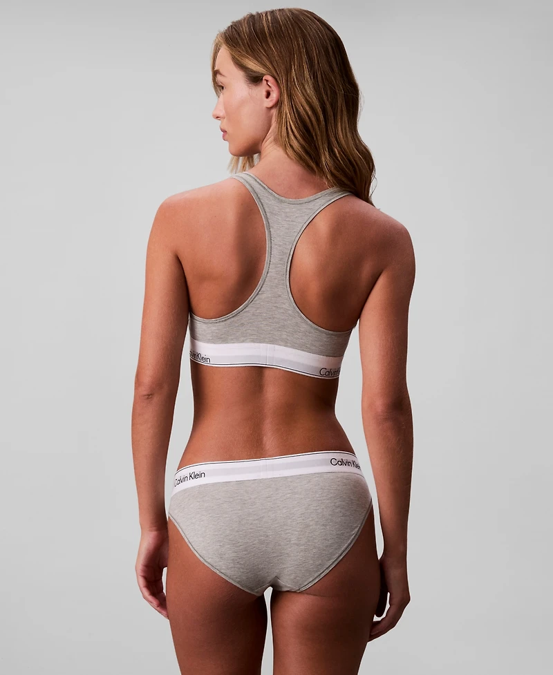 Calvin Klein Women's Icon Cotton Unlined Racerback Bralette QF8493