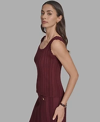 Bcbg Women's Textured-Knit Tank