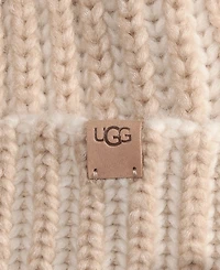 Ugg Chunky Plaited Beanie & Fingerless Gloves, 2-Piece Set