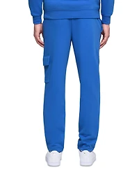 Puma Men's Ess Regular-Fit Logo Embossed Fleece Cargo Pants