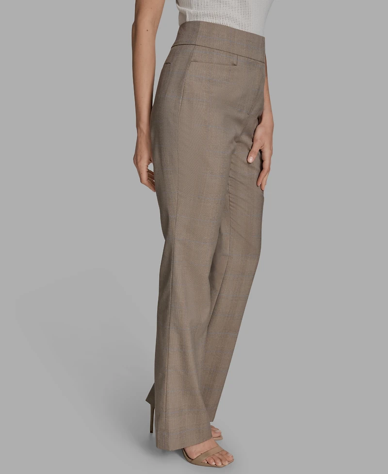 Bcbg Women's Plaid Trousers