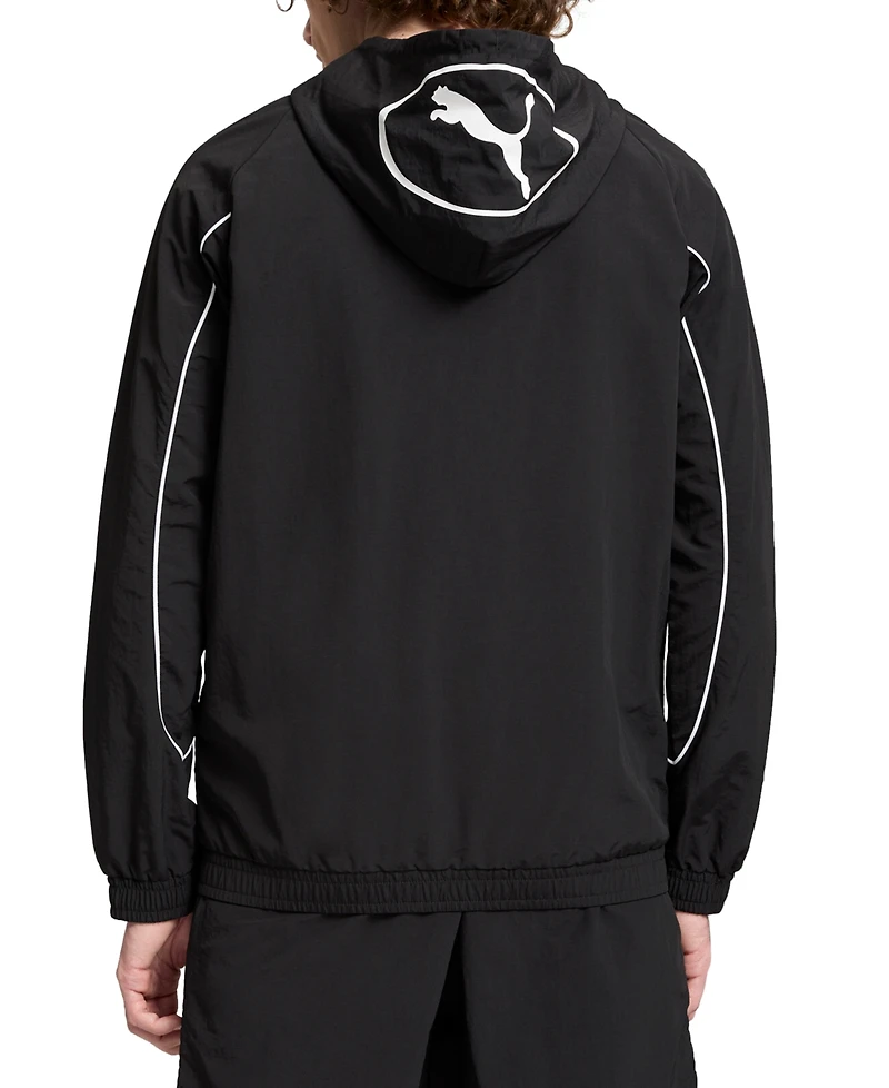 Puma Men's Sport Full-Zip Hooded Track Jacket