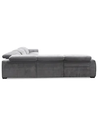 Brownell 5-Pc. L-Shape Sectional with 2 Power Motion Chairs, Exclusively at Macy's