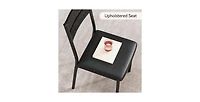 Gaomon Dining Table for 2, Small Table and Chairs Set of 2, Square Dinette Set for 2, Dinner Table Set,Black