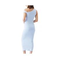 Ripe Maternity Luxe Knit Off Shoulder Dress