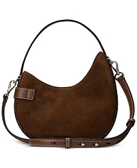 Lauren Ralph Tasha Mini Suede Crossbody Bag