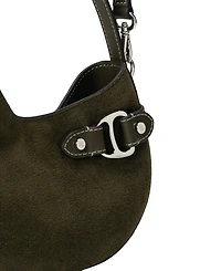 Lauren Ralph Lauren Tasha Mini Suede Crossbody Bag