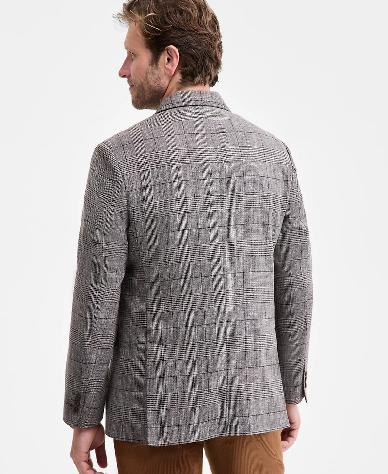 Club Room Men's Sharp Plaid Sport Coat, Macy's Exclusive