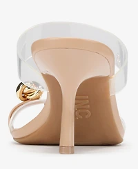 I.n.c. International Concepts Women's Brisa Embellished Vinyl Dress Sandals, Exclusively at Macy's