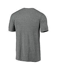 Fanatics Mto Label Men's Heather Gray Clemson Tigers Arched City Tri-Blend T-Shirt